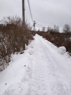 Продолжаем работу по уборке снега с территории Снт, проехать можно.Трактор заедет во все проулки по возможности 24.01.2024г.
