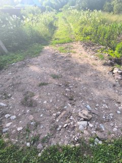 Укладка труб , укрепление заездов, южная улица 12.07.2025г.